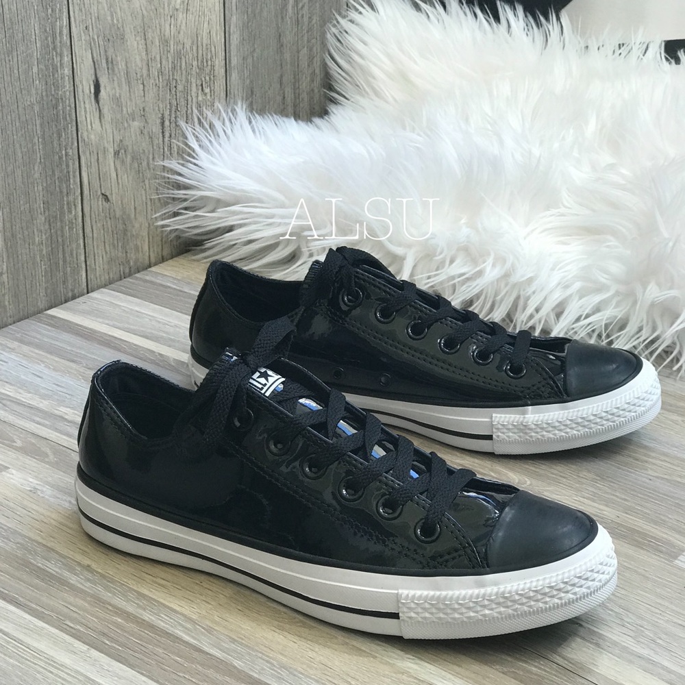 Converse AdVulc Ctas Patent LT Black W AUTHENTIC - Picture 2 of 8